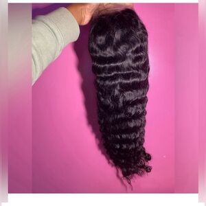 26 inch 13x6 HD Lace Frontal Wig - Deep Wave | 100% Human Hair